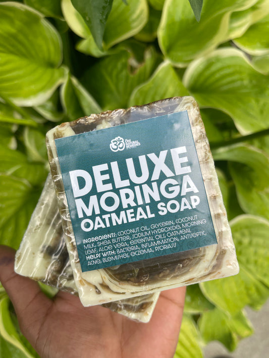 Deluxe Moringa Oatmeal Soap